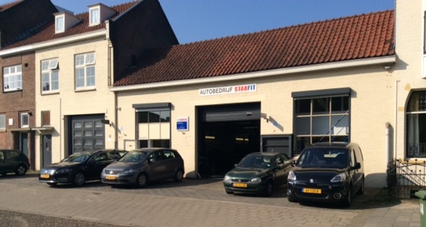 De gevel van ons pand aan de Pontanusstraat